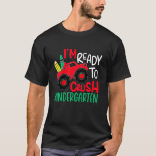 Kinder, die ich bereit bin, den Kindergarten-Monst T-Shirt