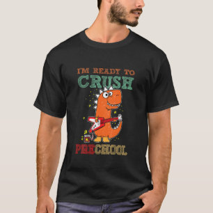 Kinder, die ich bereit bin, Dinosaurier in der Vor T-Shirt