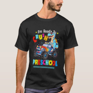 Kinder, die ich bereit bin, Dinosaurier in der Vor T-Shirt
