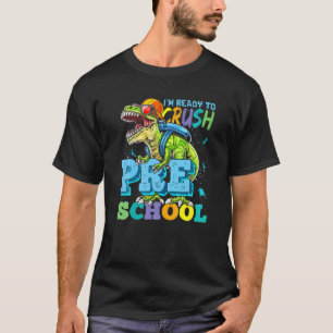 Kinder, die ich bereit bin, Dinosaurier in der Vor T-Shirt