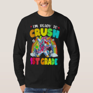 Kinder, die ich bereit bin, Einhorn der ersten Stu T-Shirt