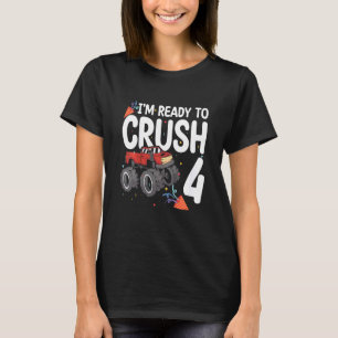 Kinder, die ich bereit bin, LKW 4 Jahre alt 4. Bir T-Shirt