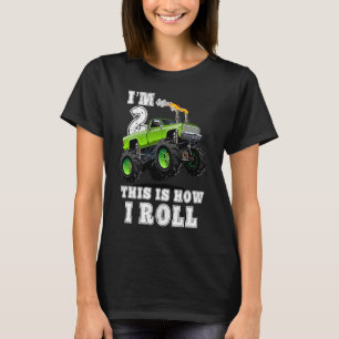 Kinder, die ich bin 2 So Roll Monster Truck T-Shirt