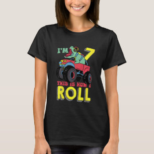 Kinder, die ich bin 7 So Roll Monster Truck 7. T-Shirt