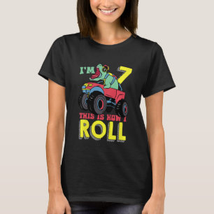 Kinder, die ich bin 7 So Roll Monster Truck 7. T-Shirt