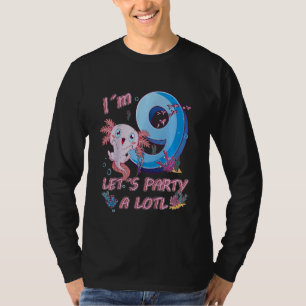 Kinder, die ich bin 9 Jahre alt Lasst uns ein klei T-Shirt