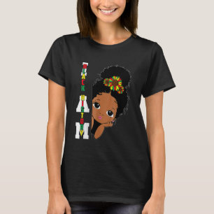 Kinder, die ich bin die starke afrikanische Königi T-Shirt