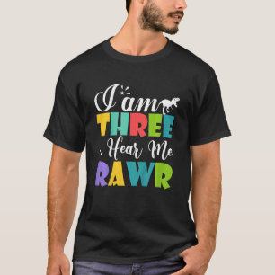 Kinder, die ich bin, Niedlicher 3. Geburtstagskind T-Shirt