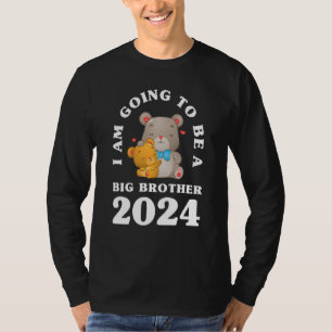Kinder, die ich ein großer Bruder 2024 Bears Futu  T-Shirt