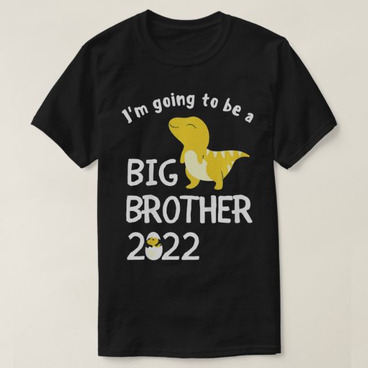 Kinder, die ich ein großer Bruder sein werde 2022  T-Shirt (Design vorne)