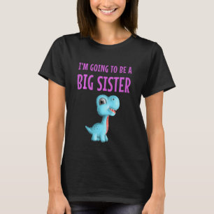 Kinder, die ich ein großer Schwester Niedlichen Ki T-Shirt