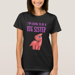 Kinder, die ich ein großer Schwester Niedlichen Ki T-Shirt