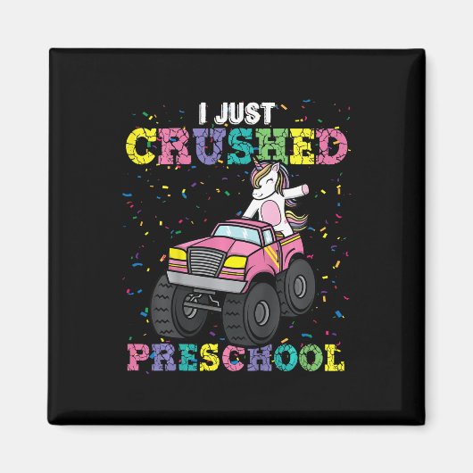 Kinder, die ich gerade zerstört Vorschule Mädchen  Magnet (Vorne)