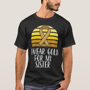 Kinder, die ich Gold für meine Schwester im Kindes T-Shirt