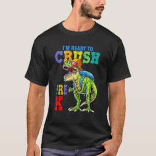 Kinder, die ich heiß vor K Dinosauriern heiß bin W T-Shirt