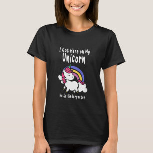 Kinder, die ich hier Got habe, auf meiner Rainbow T-Shirt