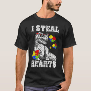 Kinder, die ich höre, T Rex Dinosaur Kinderautismu T-Shirt