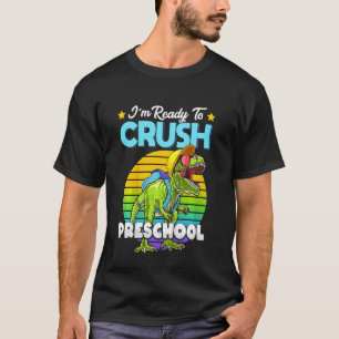 Kinder, die ich kurz vor dem K Monster Truck Dinos T-Shirt