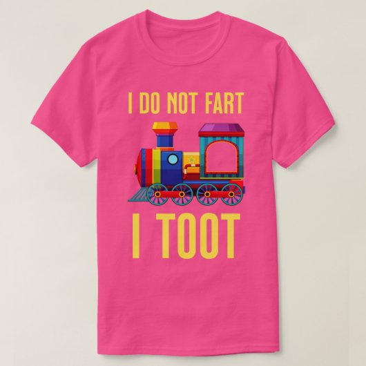 Kinder, die ich nicht Furz ich Toot, wer Tooot lus T-Shirt (Design vorne)