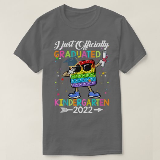 Kinder, die ich offiziell in den Kindergarten aufg T-Shirt (Design vorne)