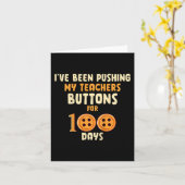 Kinder, die ich schon seit 100 Jahren meine Lehrer Karte (Gelbe Blume)