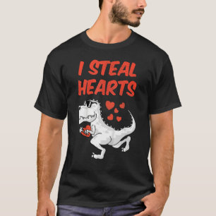 Kinder, die ich stehle Herz Valentinstag Kinderkin T-Shirt