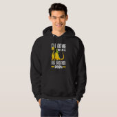Kinder, die ich werde ein großer Bruder 2024 Dinos Hoodie (Vorne ganz)