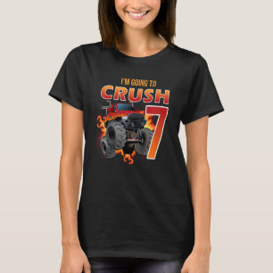 Kinder, die ich zerquetschen werde, sind 7 Jahre a T-Shirt