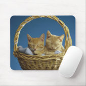 Kinder, die im Korb schlafen Mousepad (Mit Mouse)