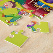 Kinder, die im Zirkus spielen Puzzle (Seite)