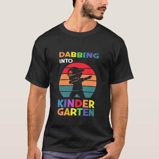 Kinder, die in den Kindergarten eintauchen, Kinder T-Shirt (Vorderseite)