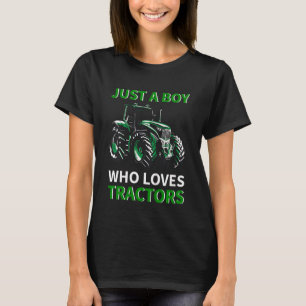 Kinder, die leicht von Traktoren für Jungen oder K T-Shirt