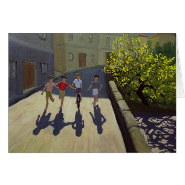 Kinder, die Lesbos 1999 laufen lassen (Vorderseite (Horizontal))