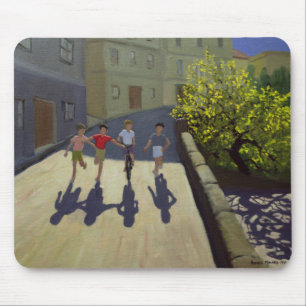 Kinder, die Lesbos 1999 laufen lassen Mousepad