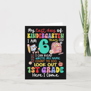 Kinder, die meinen letzten Kindergartentag im Alte Karte