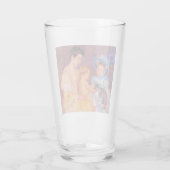 Kinder, die mit einer Katze spielen (von Mary Cass Glas (Rückseite)