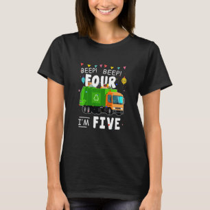 Kinder, die Recycelte, ich bin 5 Jahre alter Müllw T-Shirt
