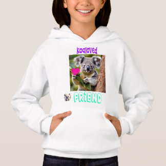 Kinder, die Tiere Koala Liebe Hoodie