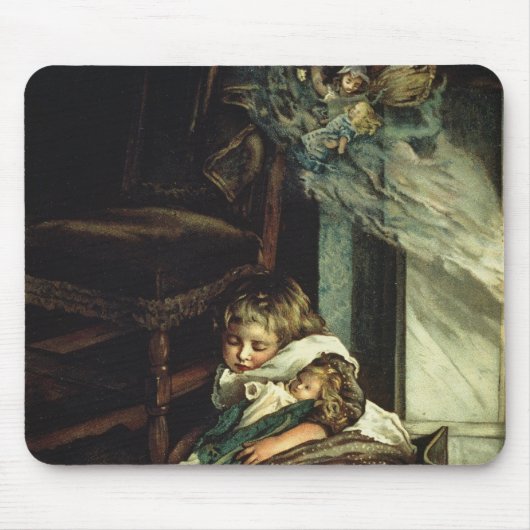 Kinder, die von den Spielwaren träumen Mousepad (Vorne)