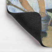 Kinder, die von Mary Cassatt am Strand spielen Mousepad (Ecke)