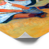 Kinder, die von Mary Cassatt am Strand spielen Poster (Ecke)