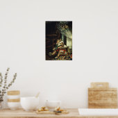 Kinder, die von Spielzeug träumen Poster (Küche)