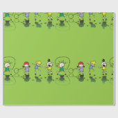 Kinder, die Wrapper Geschenkpapier (Flach)