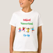 Kinder, die zu Hause Schule Co-Op T-Shirt (Vorderseite)