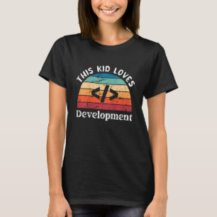 Kinder diese kid Lieben Entwicklung Mädchen T-Shirt