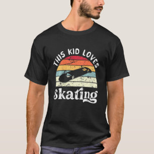 Kinder diese kleine Liebe Skaten Boys Girls T-Shirt