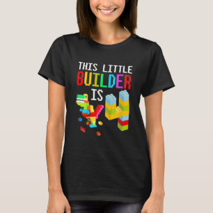 Kinder dieser kleine Bauer ist 4 Gebäude Blöcke Bi T-Shirt