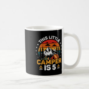 Kinder Dieser kleine Camper ist 5 Jahre alt Campin Kaffeetasse