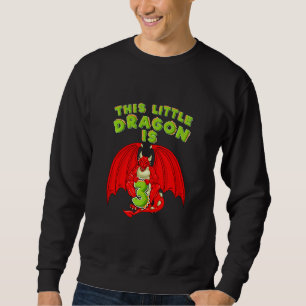 Kinder dieser kleine Drache ist 3 Drache 3. Geburt Sweatshirt