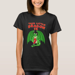 Kinder dieser kleine Drache ist 7 Drache 7. Geburt T-Shirt